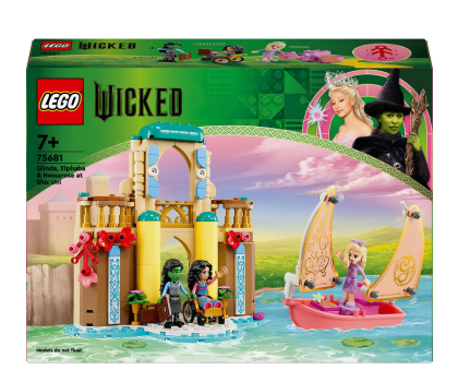 Klocki LEGO® LEGO Wicked 75681 Glinda, Elphaba i Nessarose na Shiz University